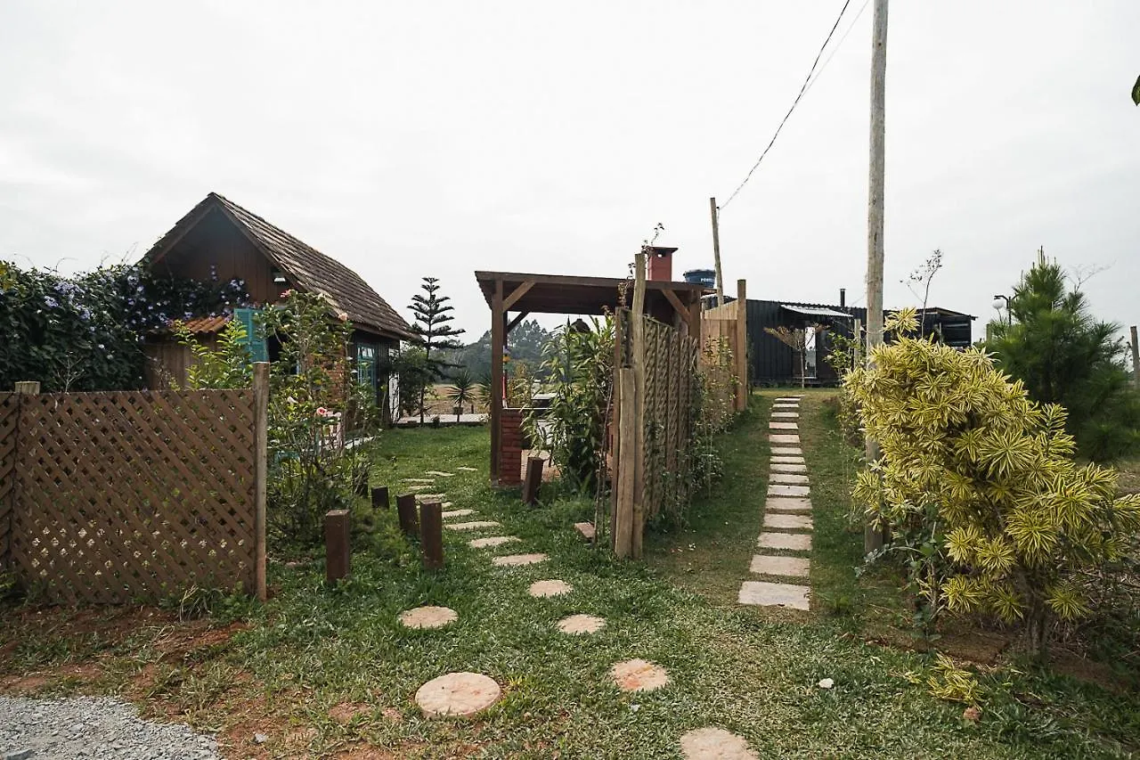 Casa De Vidro Em Meio A Natureza - Conteiner Lua Piçarras 0*,  Brasile